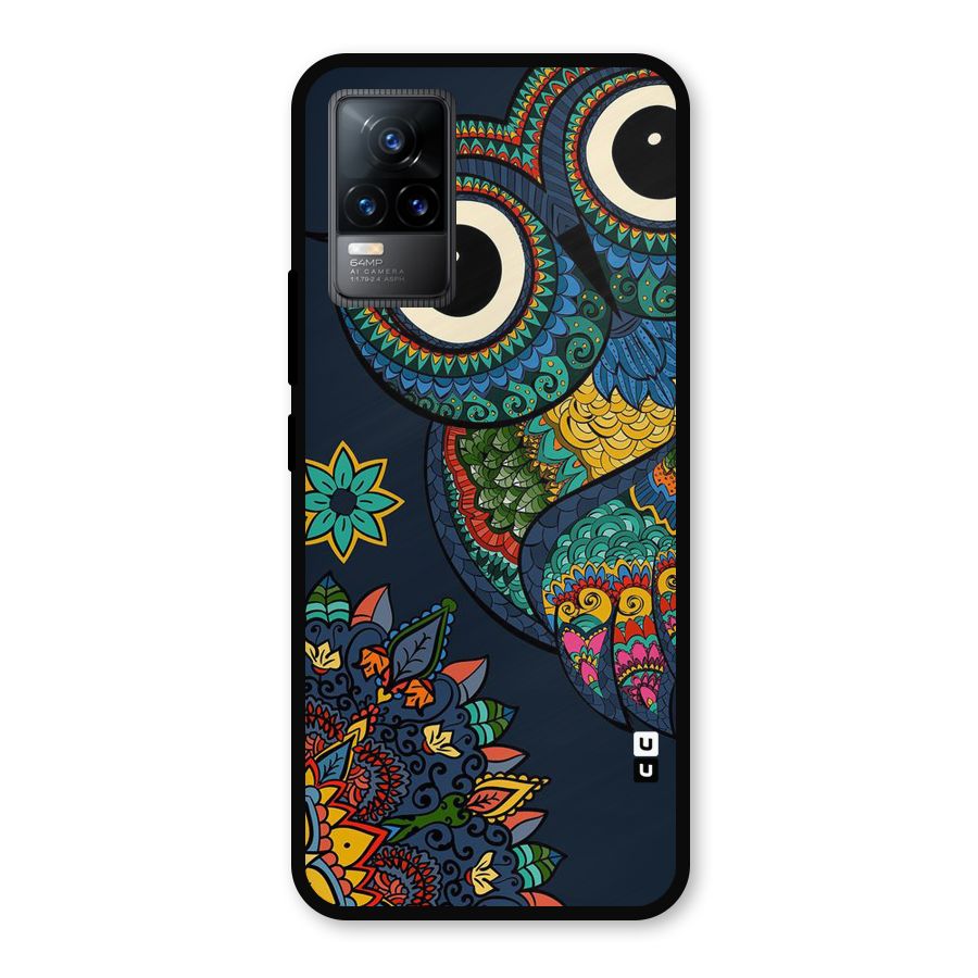 Owl Eyes Metal Back Case for Vivo Y73