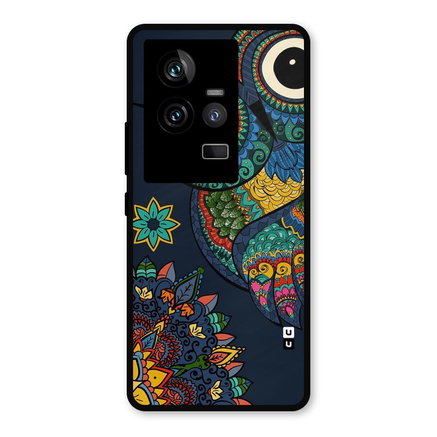 Owl Eyes Metal Back Case for iQOO 11 5G