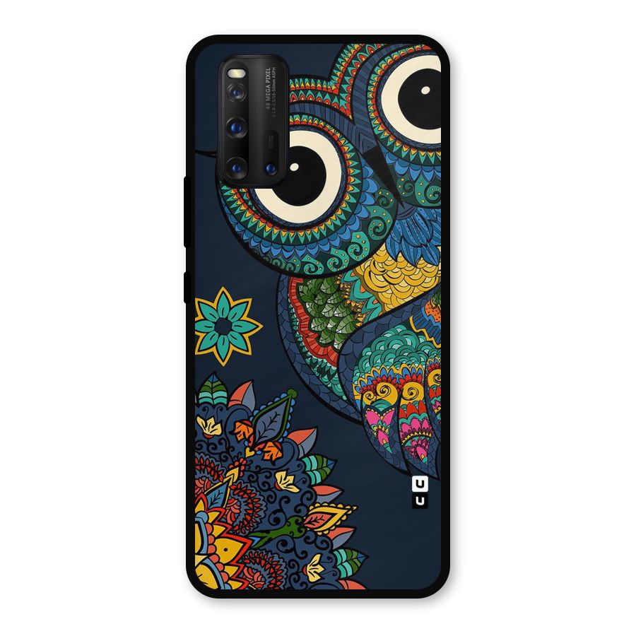 Owl Eyes Metal Back Case for iQOO 3