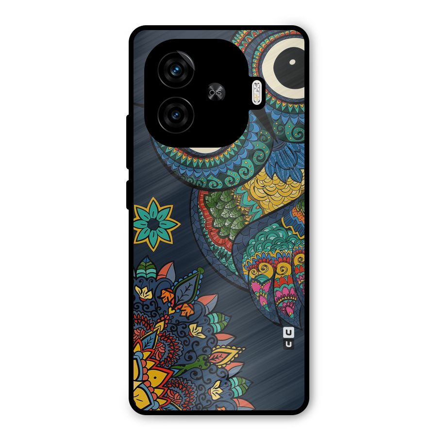 Owl Eyes Metal Back Case for iQOO Neo 10R