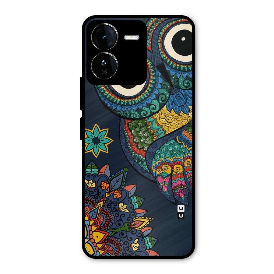 Owl Eyes Metal Back Case for iQOO Z9