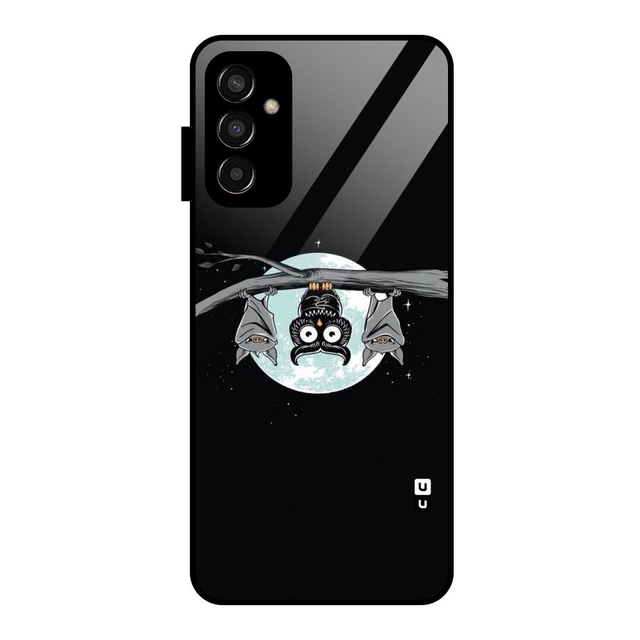 Owl Hanging Glass Back Case for Galaxy F13