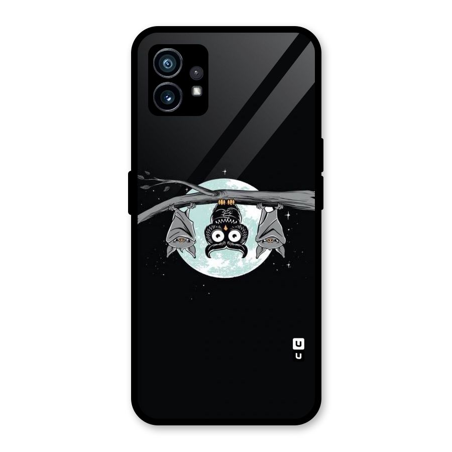 Owl Hanging Glass Back Case for Nothing Phone 1