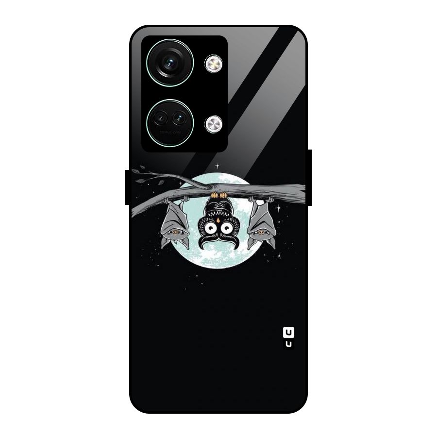 Owl Hanging Glass Back Case for Oneplus Nord 3