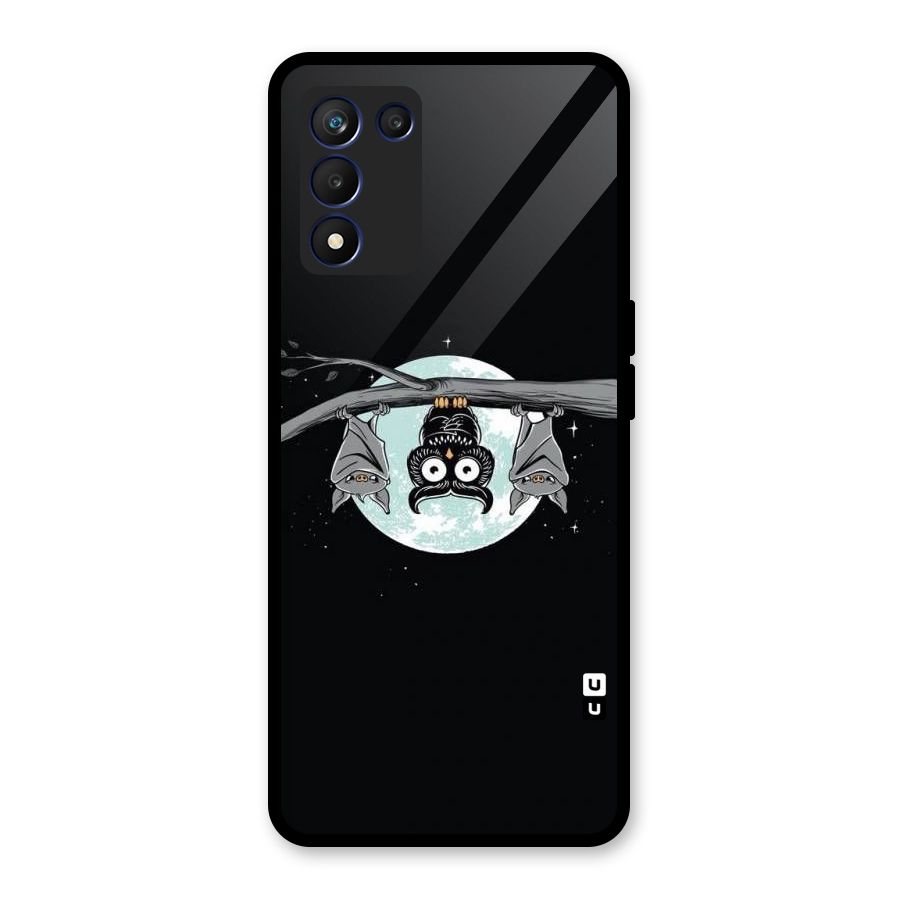 Owl Hanging Glass Back Case for Realme 9 5G Speed