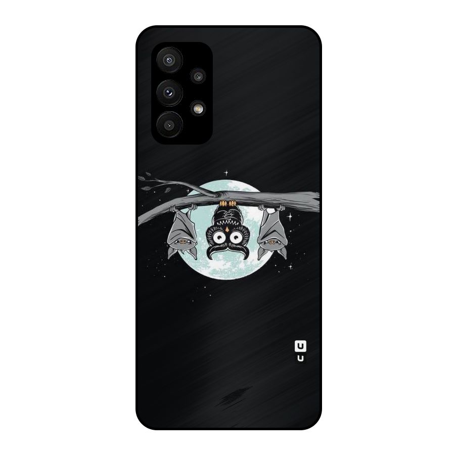 Owl Hanging Metal Back Case for Galaxy A23