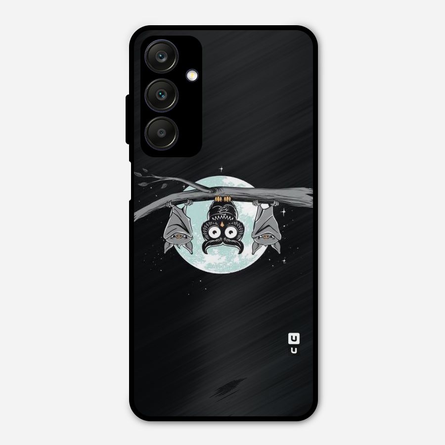 Owl Hanging Metal Back Case for Galaxy A25 5G