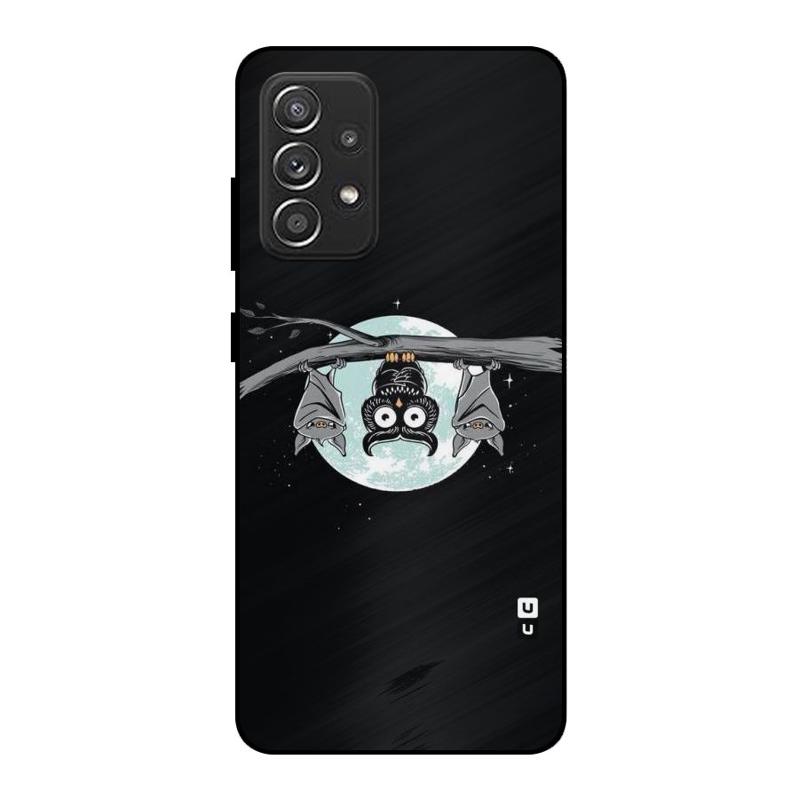 Owl Hanging Metal Back Case for Galaxy A52s 5G
