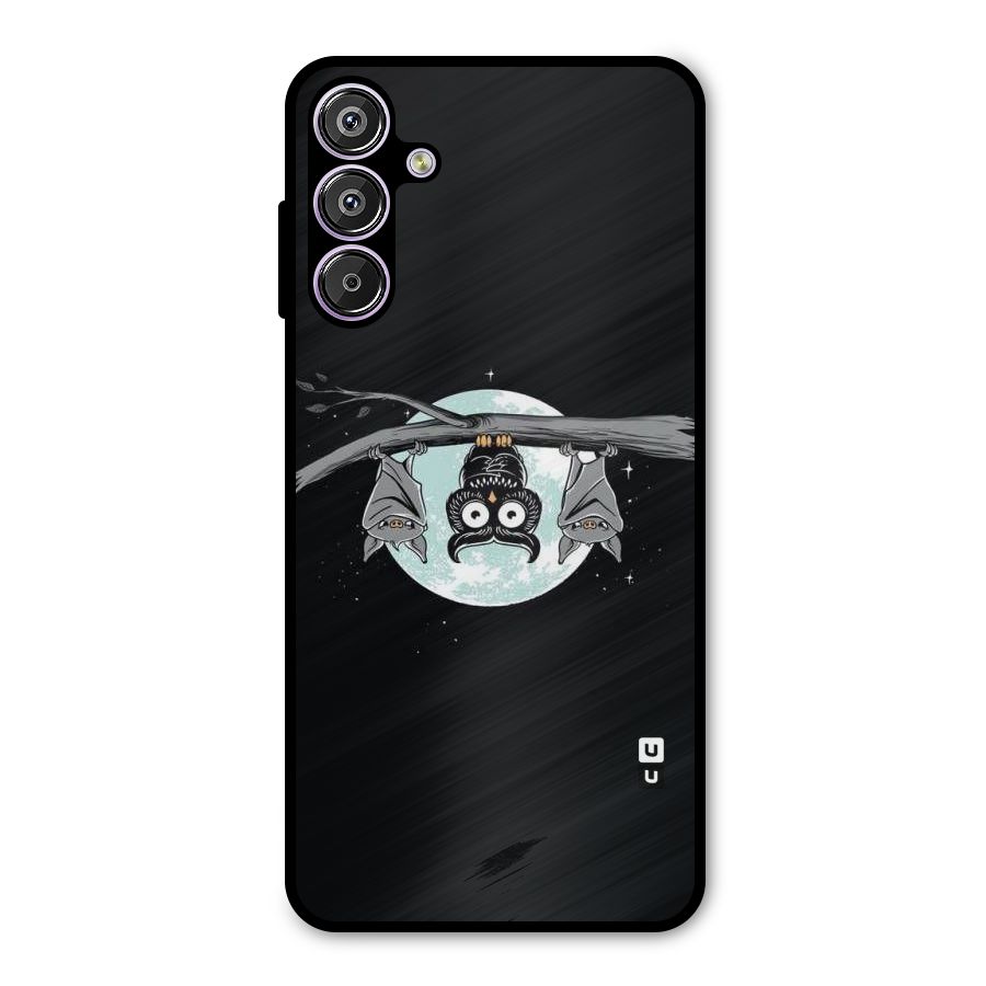 Owl Hanging Metal Back Case for Galaxy F15