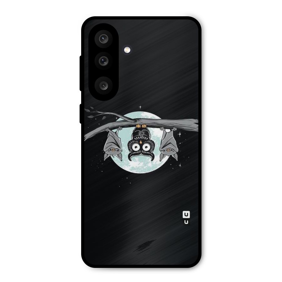 Owl Hanging Metal Back Case for Galaxy F56