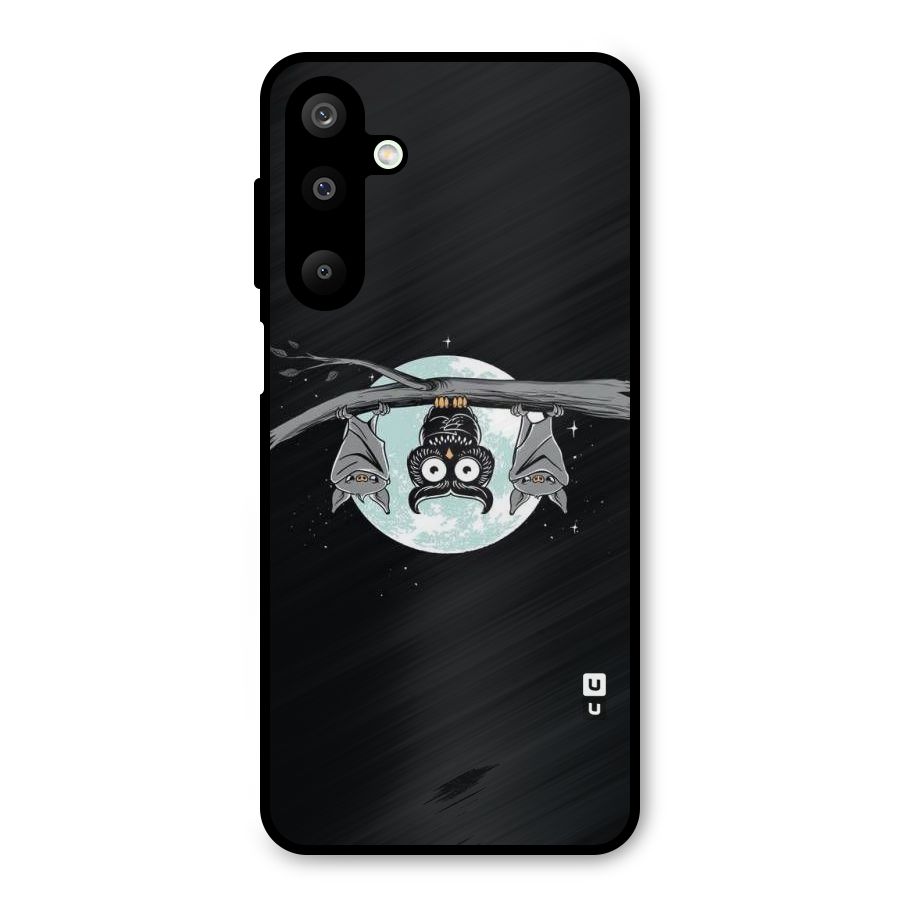 Owl Hanging Metal Back Case for Galaxy M16
