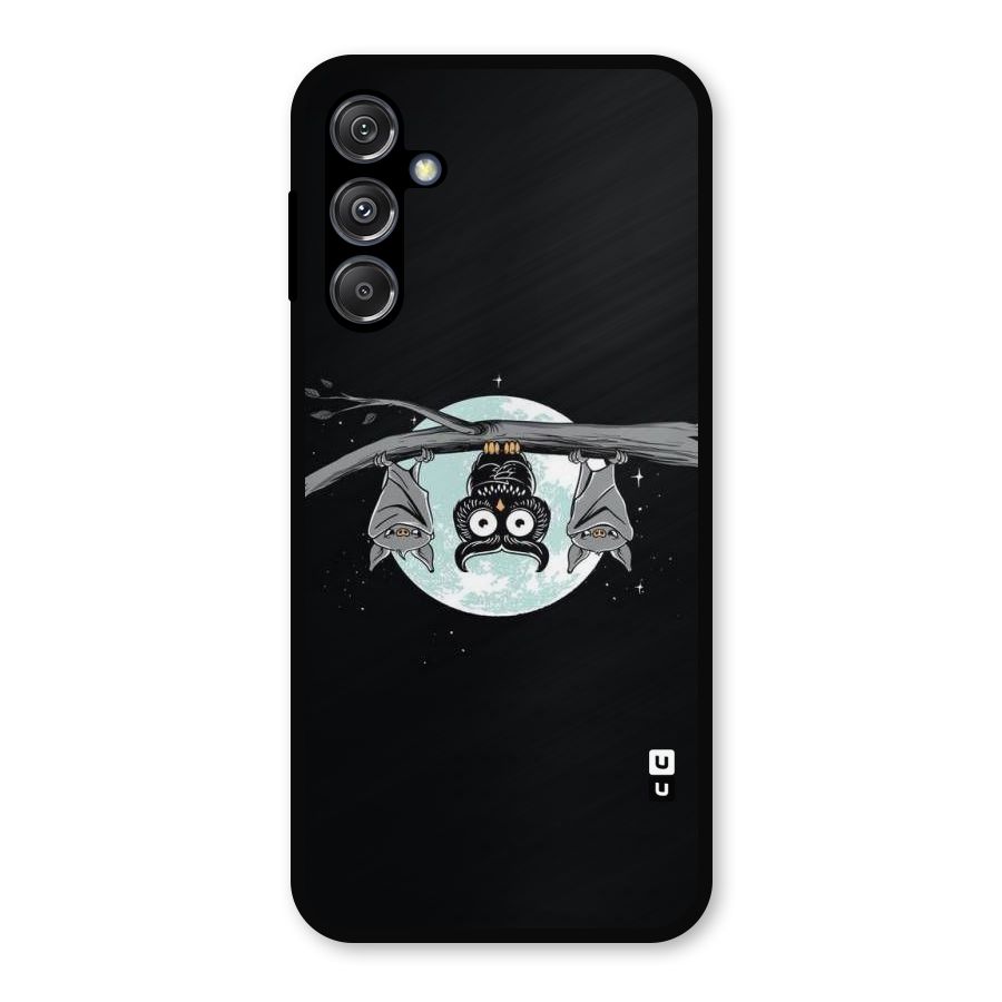 Owl Hanging Metal Back Case for Galaxy M34 5G