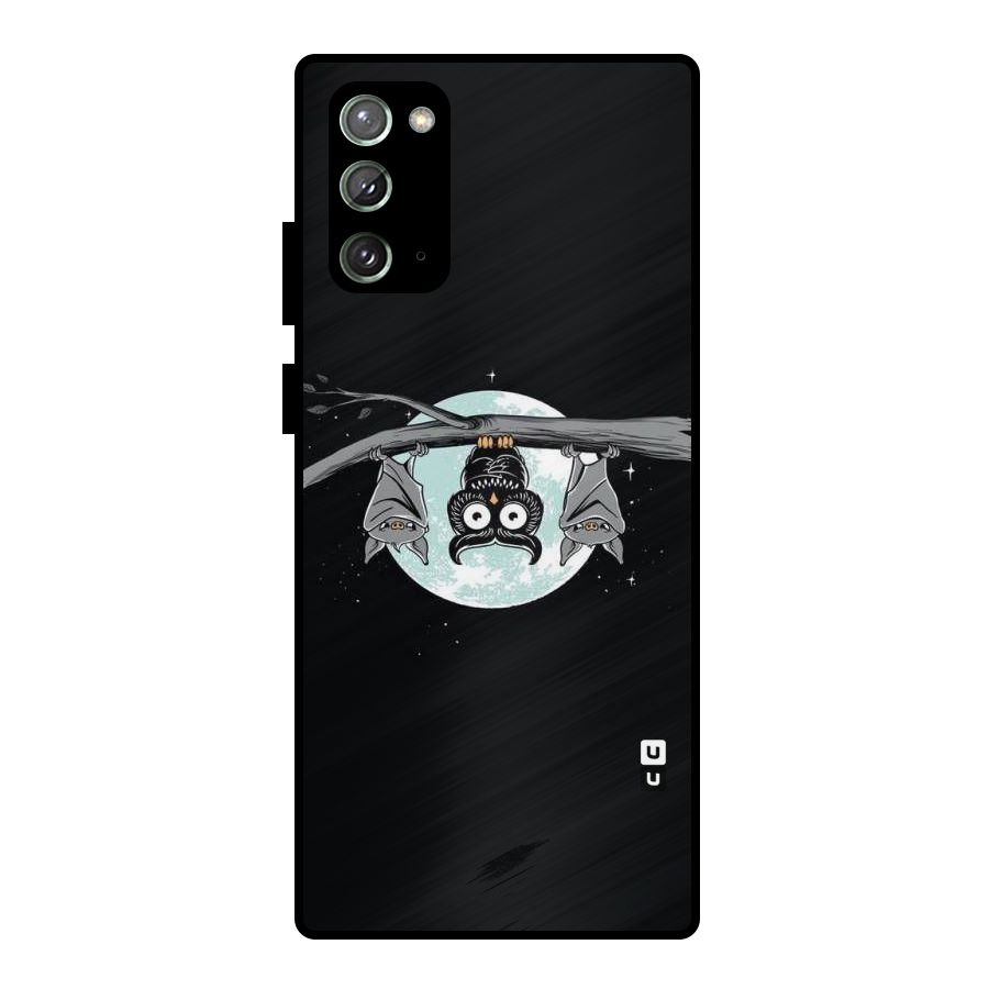 Owl Hanging Metal Back Case for Galaxy Note 20