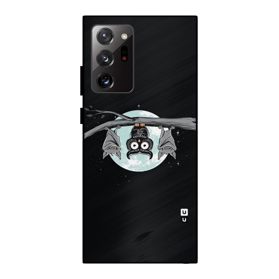 Owl Hanging Metal Back Case for Galaxy Note 20 Ultra