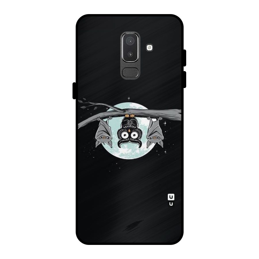 Owl Hanging Metal Back Case for Galaxy On8 (2018)
