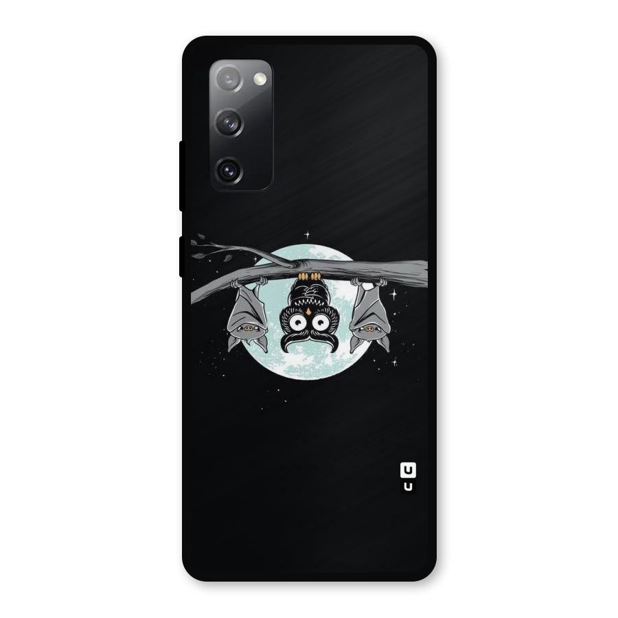 Owl Hanging Metal Back Case for Galaxy S20 FE 5G