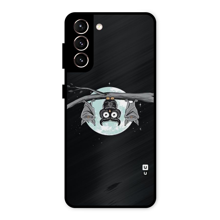 Owl Hanging Metal Back Case for Galaxy S21 5G