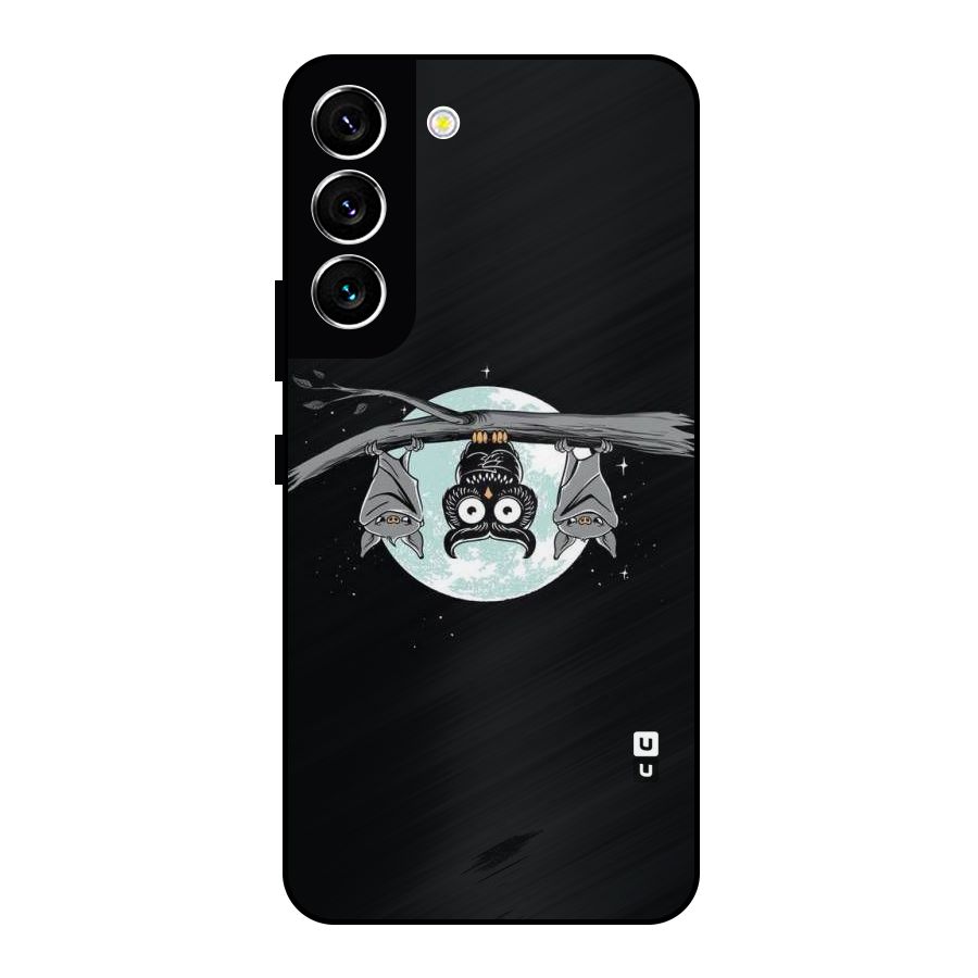 Owl Hanging Metal Back Case for Galaxy S22 5G