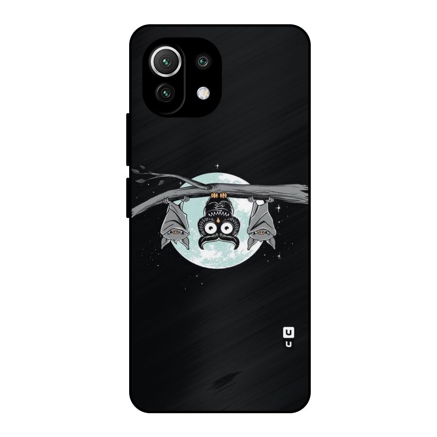 Owl Hanging Metal Back Case for Mi 11 Lite