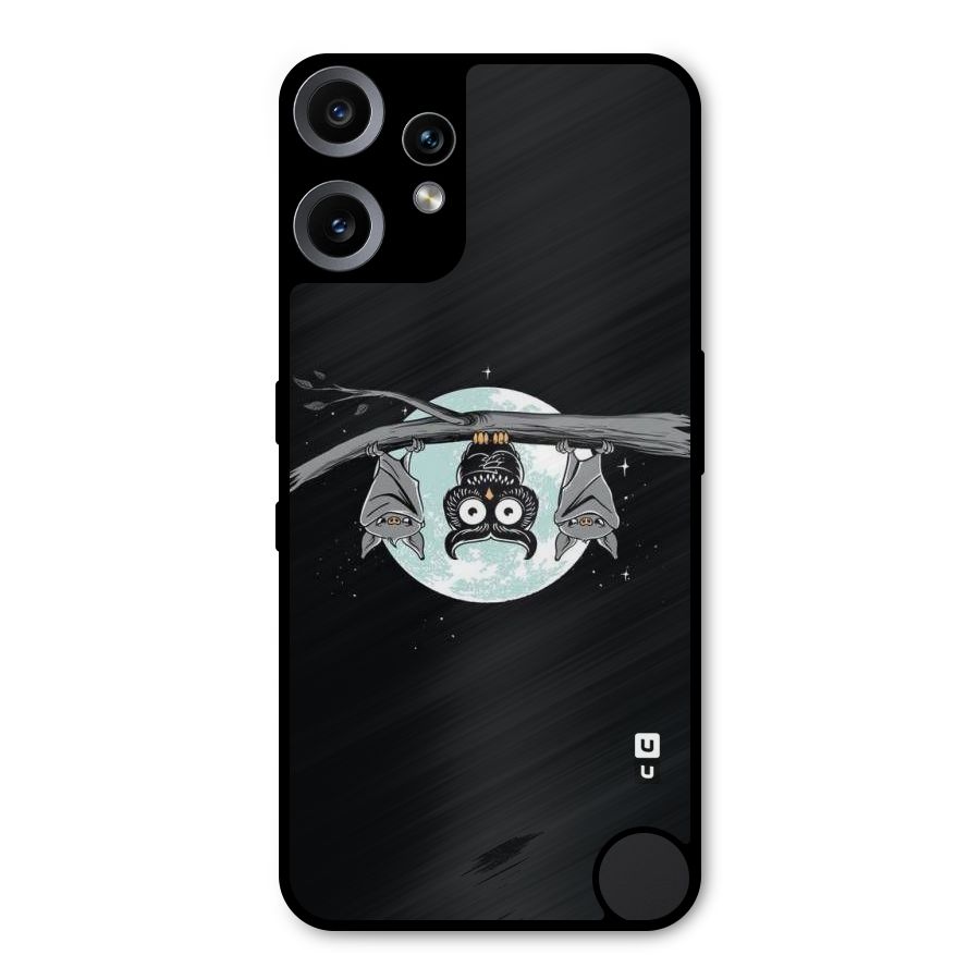 Owl Hanging Metal Back Case for Nothing CMF Phone 2 Pro