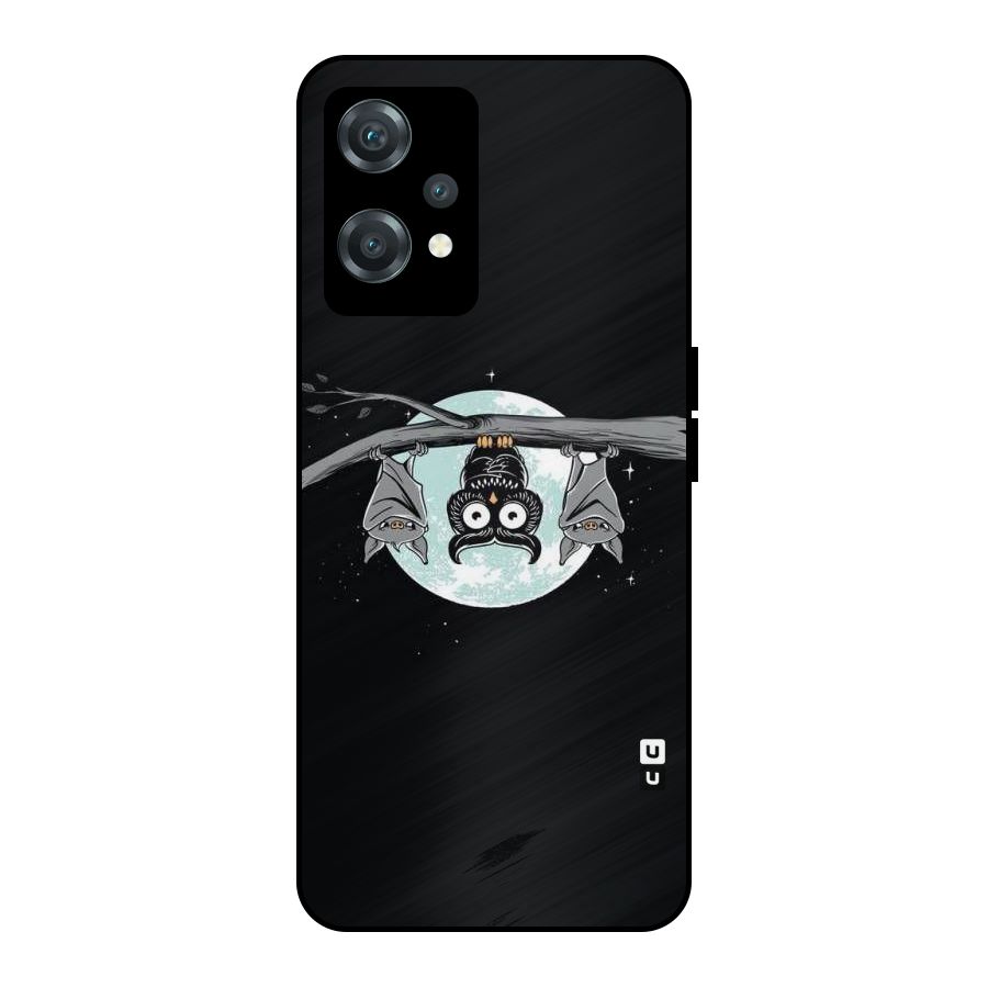 Owl Hanging Metal Back Case for OnePlus Nord CE 2 Lite 5G