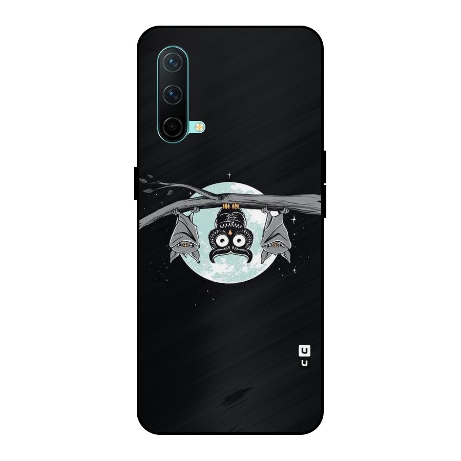 Owl Hanging Metal Back Case for OnePlus Nord CE 5G
