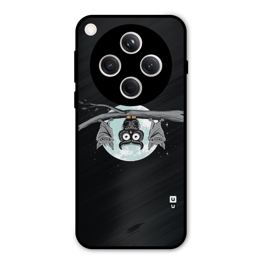 Owl Hanging Metal Back Case for Oppo Find X8