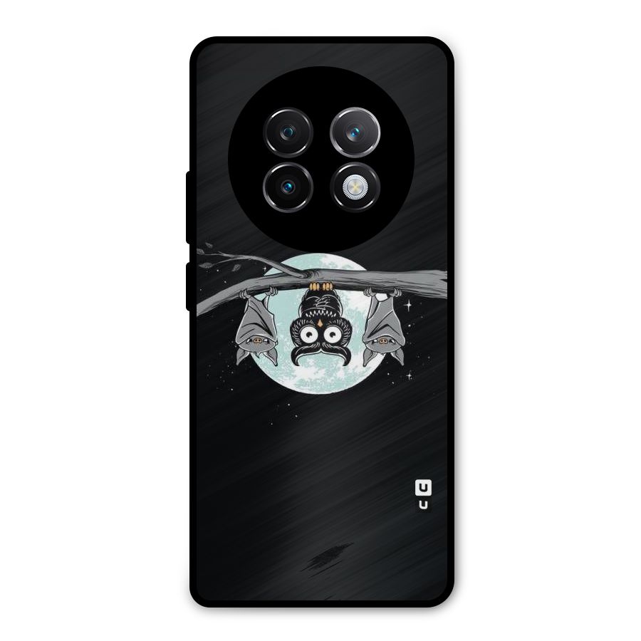 Owl Hanging Metal Back Case for Realme 13 Plus