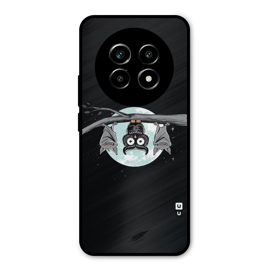 Owl Hanging Metal Back Case for Realme 13 Pro