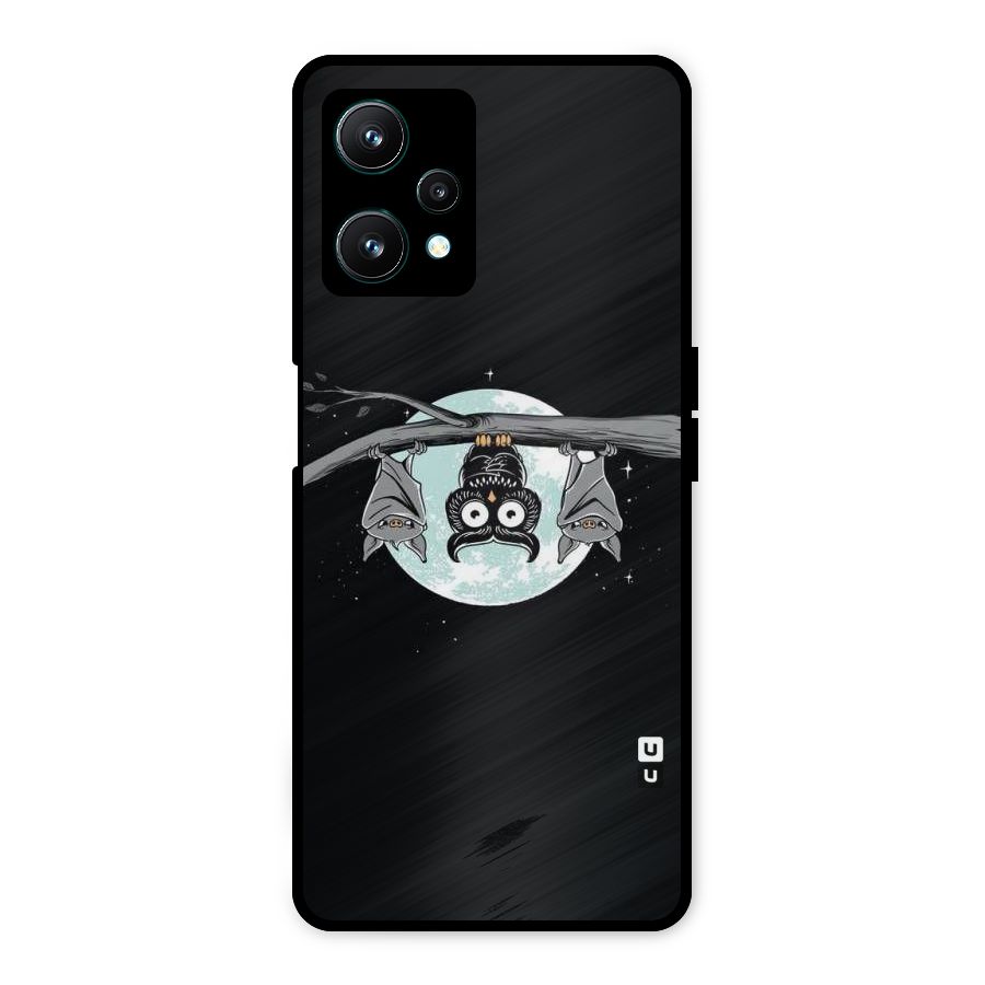 Owl Hanging Metal Back Case for Realme 9 Pro 5G