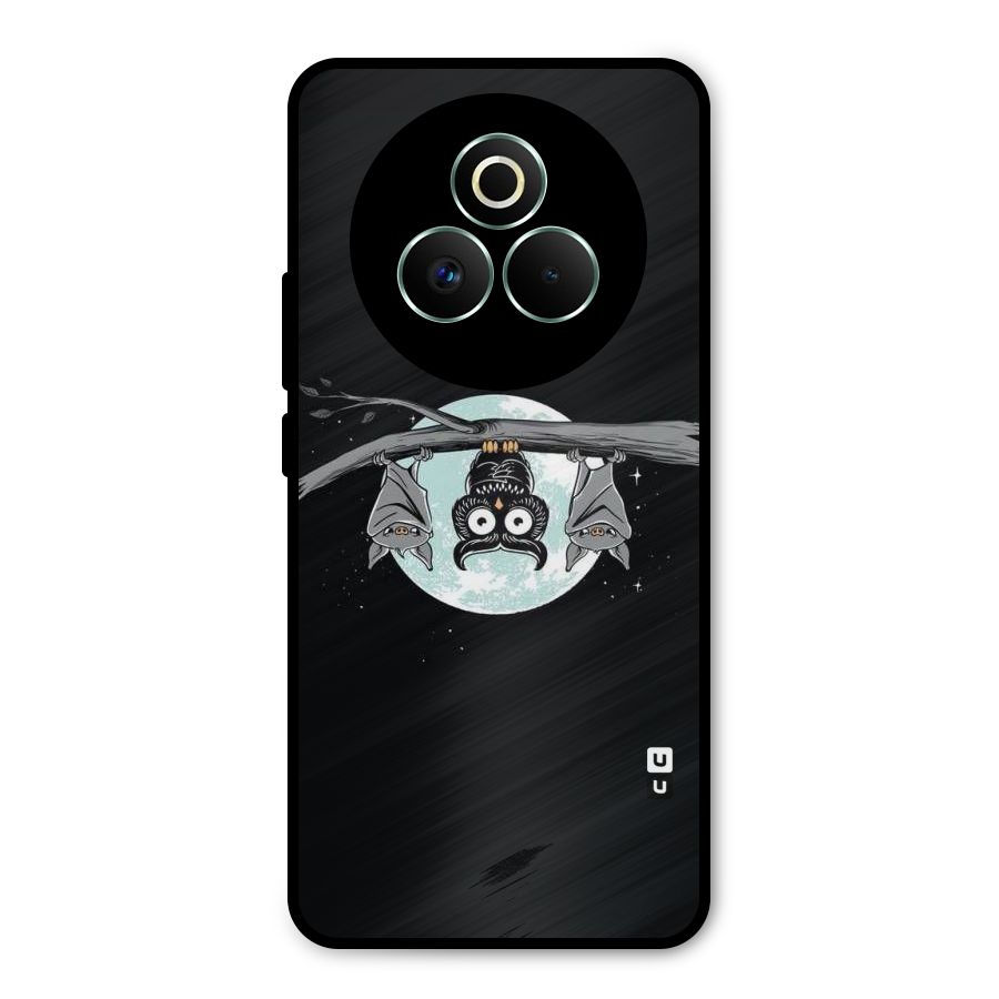 Owl Hanging Metal Back Case for Realme P3 Pro