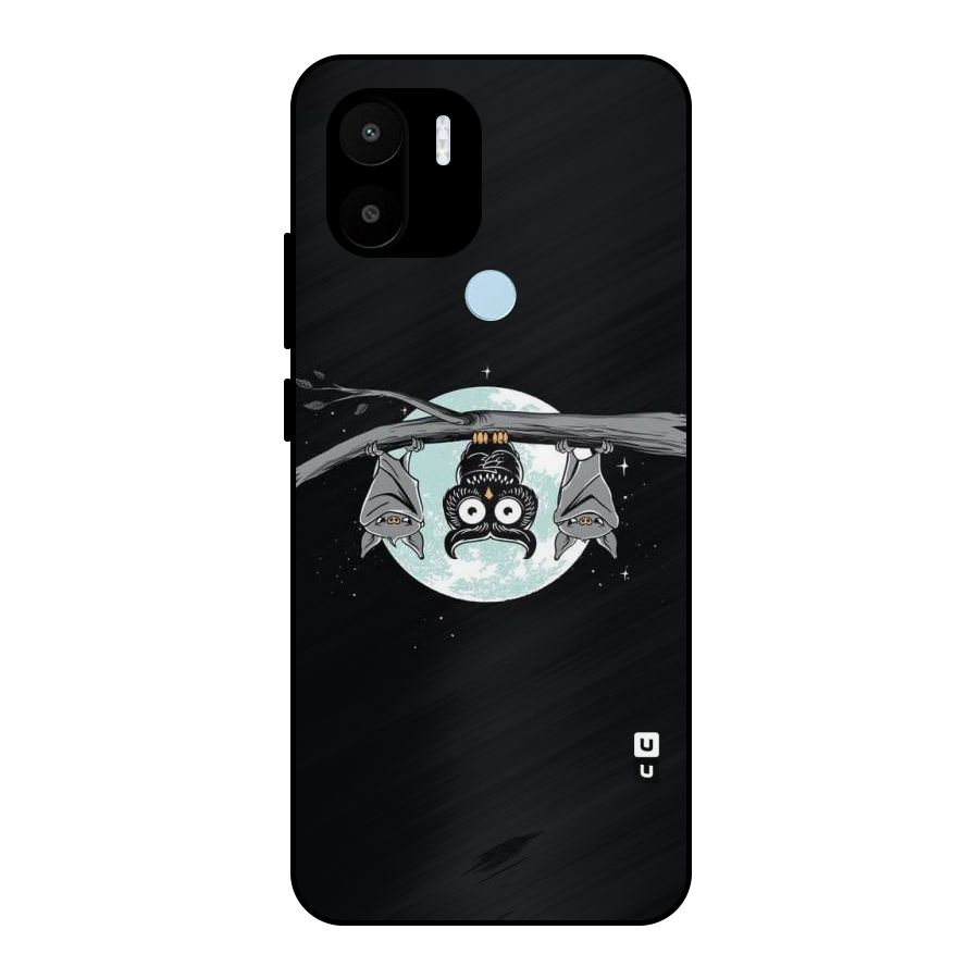 Owl Hanging Metal Back Case for Redmi A2+