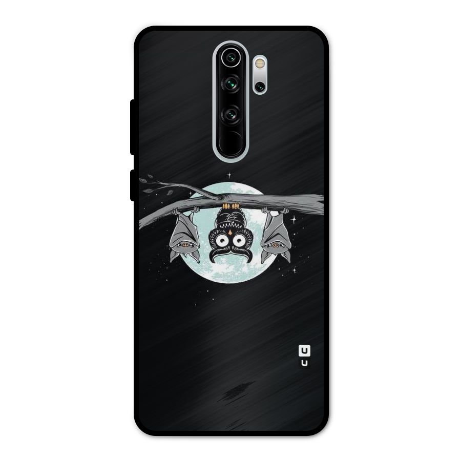 Owl Hanging Metal Back Case for Redmi Note 8 Pro