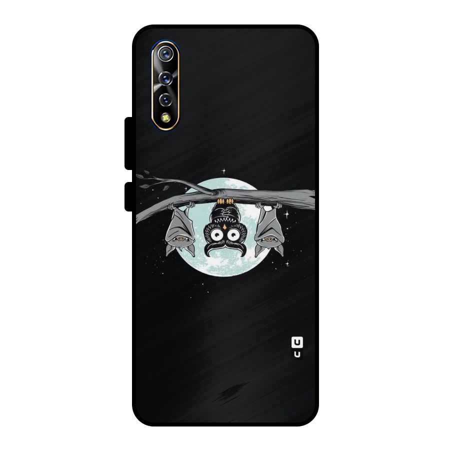 Owl Hanging Metal Back Case for Vivo S1