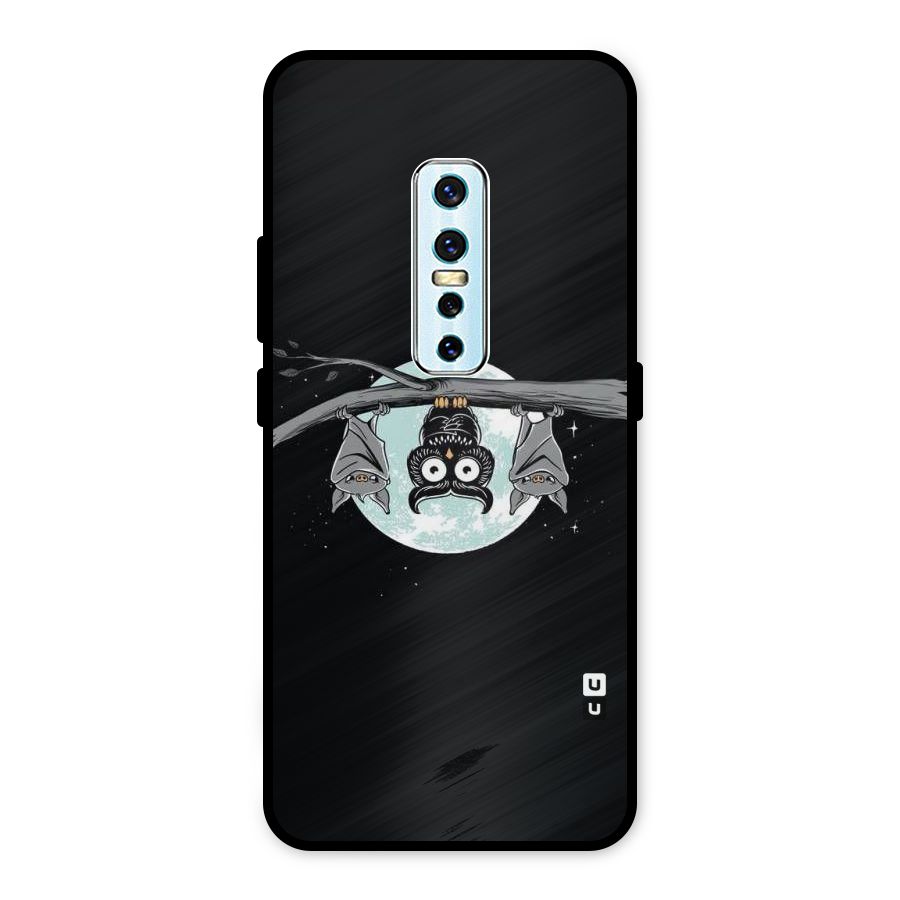Owl Hanging Metal Back Case for Vivo V17 Pro