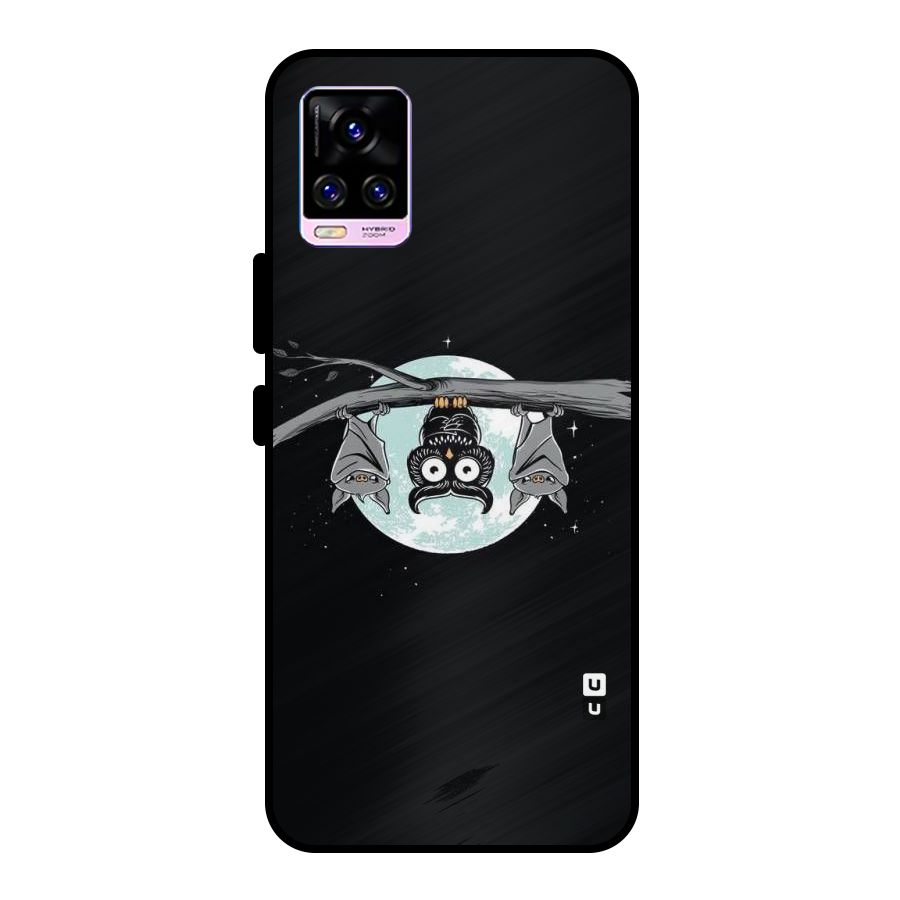 Owl Hanging Metal Back Case for Vivo V20 Pro
