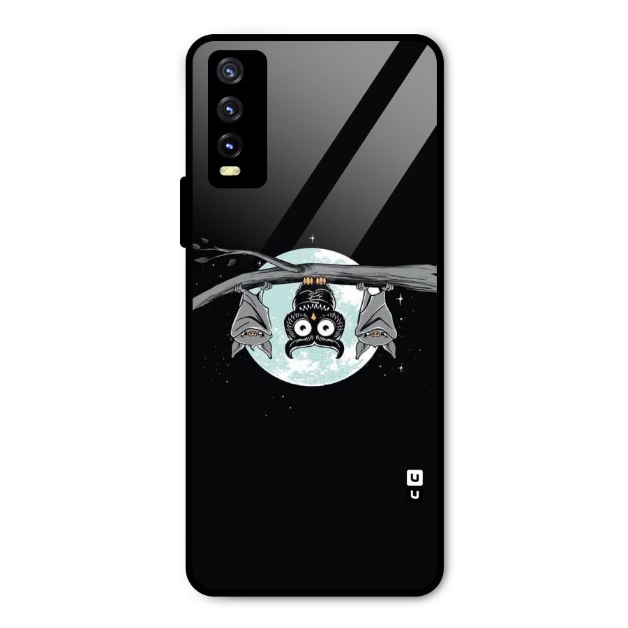 Owl Hanging Metal Back Case for Vivo Y20