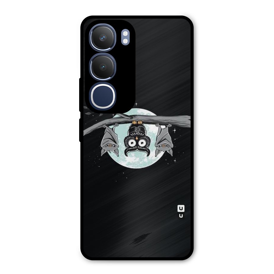 Owl Hanging Metal Back Case for Vivo Y29