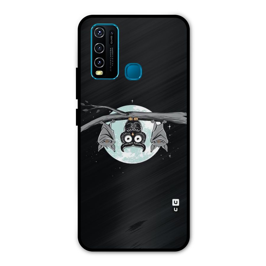 Owl Hanging Metal Back Case for Vivo Y50