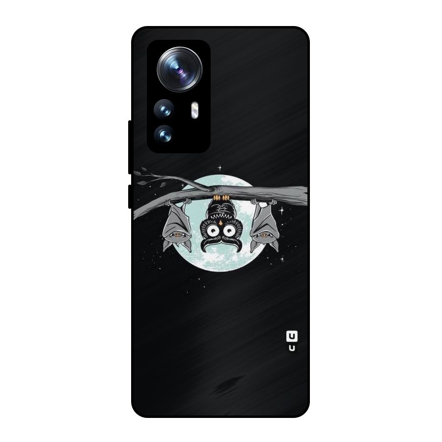 Owl Hanging Metal Back Case for Xiaomi 12 Pro