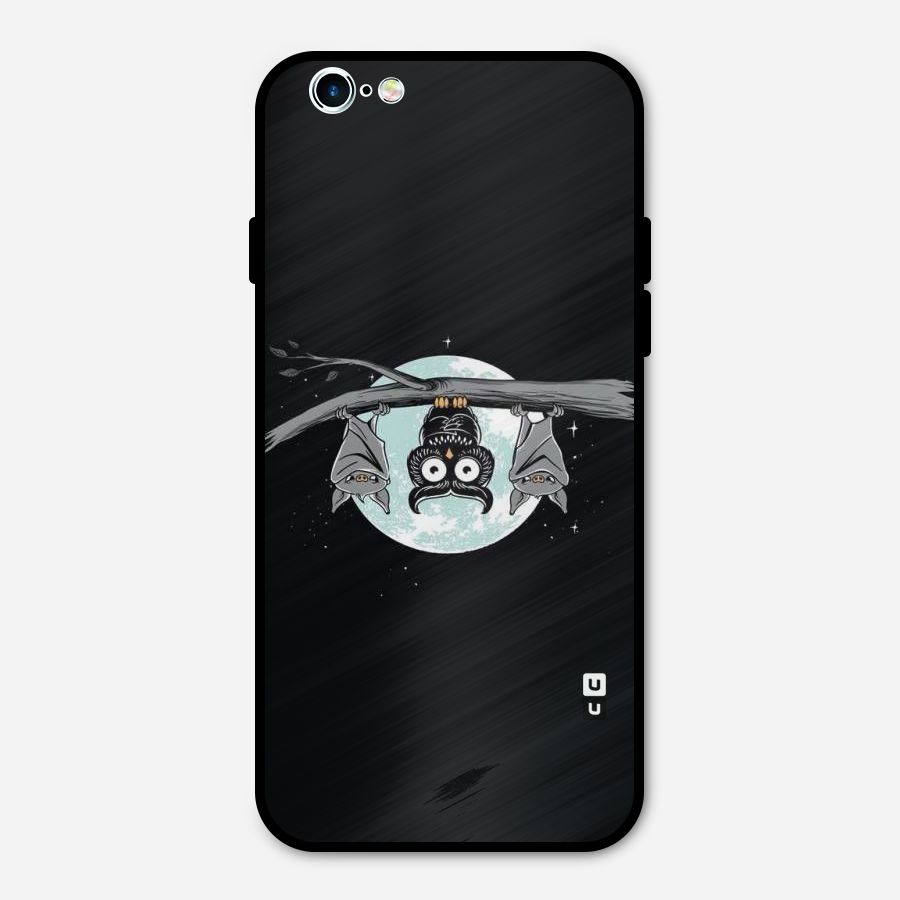 Owl Hanging Metal Back Case for iPhone 6 6s