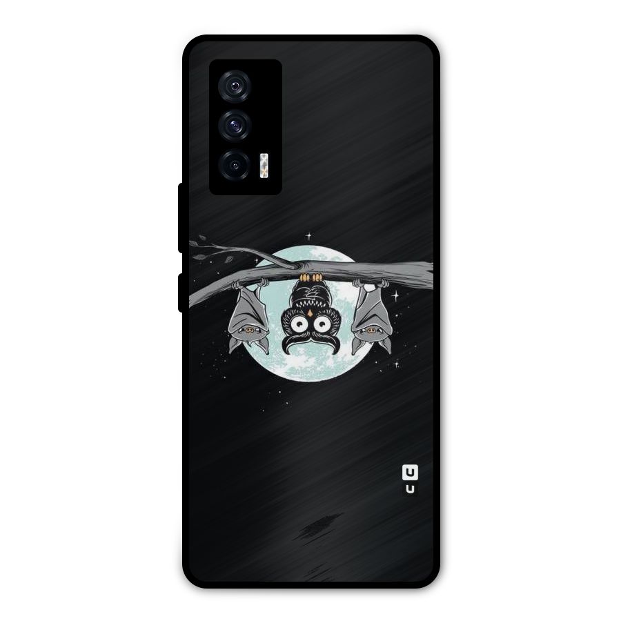 Owl Hanging Metal Back Case for iQOO 7 5G