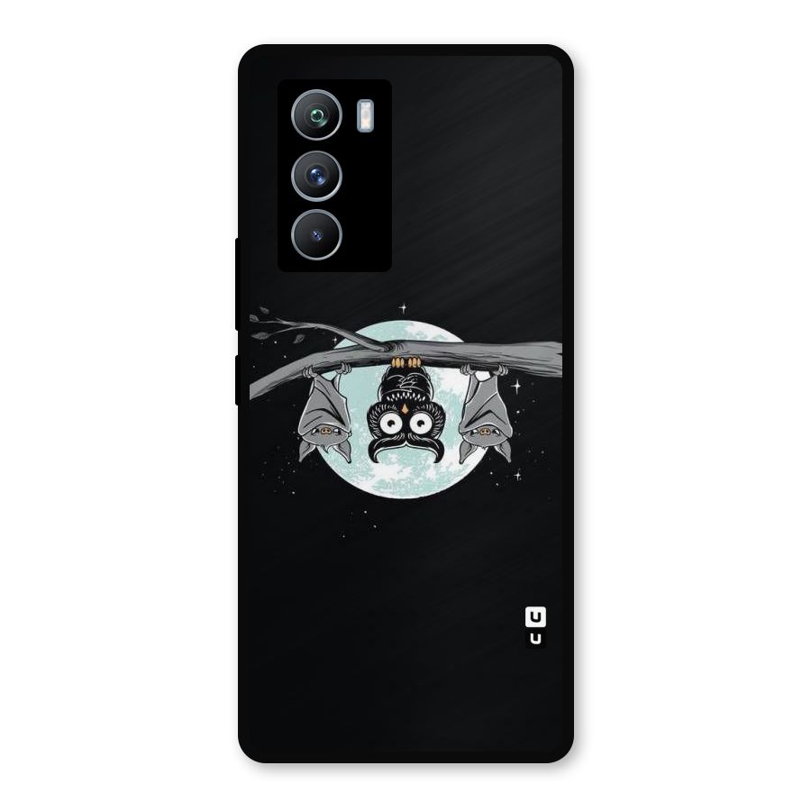Owl Hanging Metal Back Case for iQOO 9 SE
