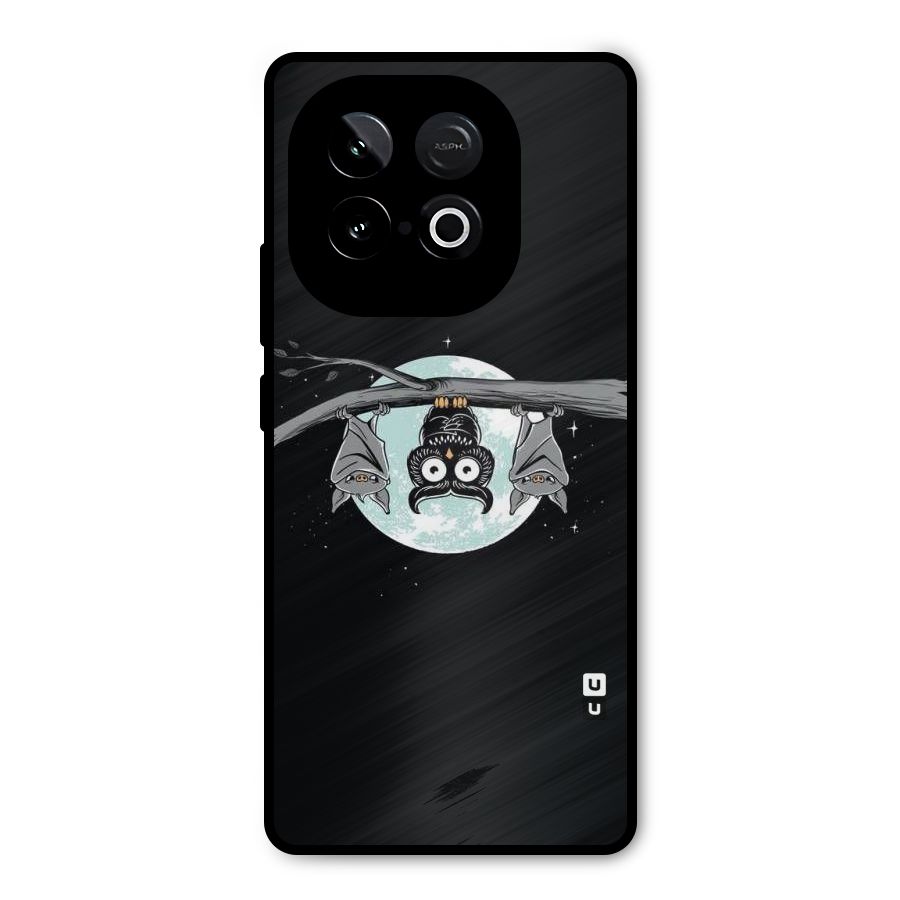 Owl Hanging Metal Back Case for iQOO Neo 10