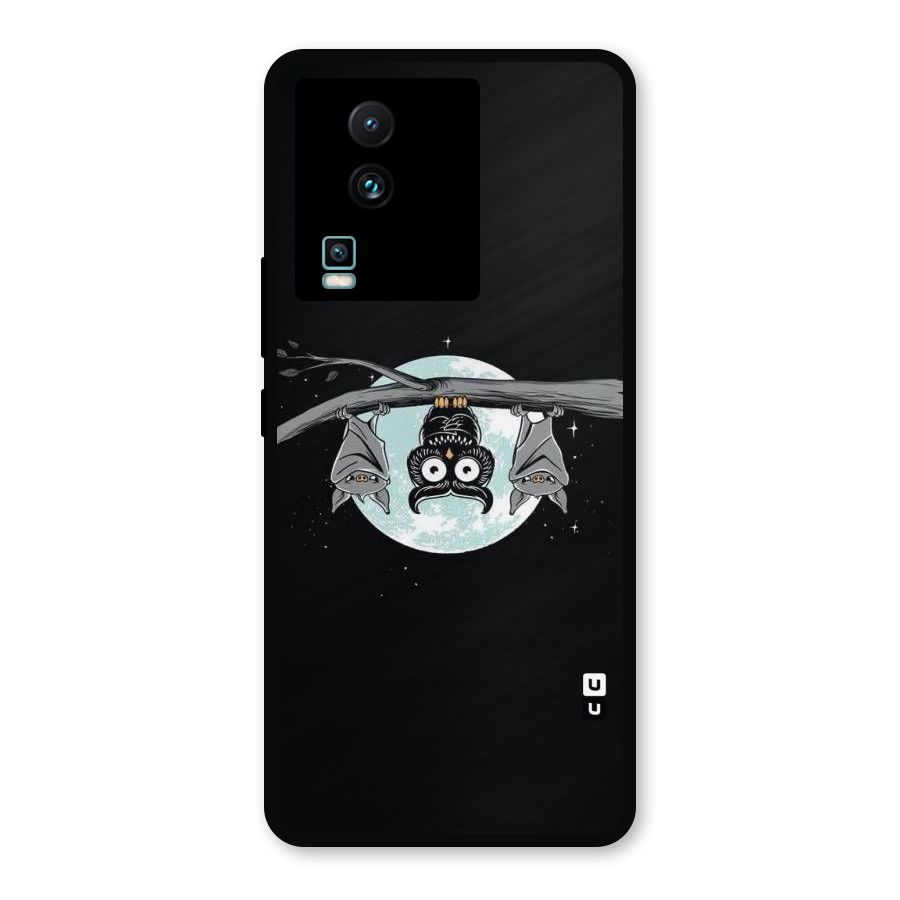 Owl Hanging Metal Back Case for iQOO Neo 7