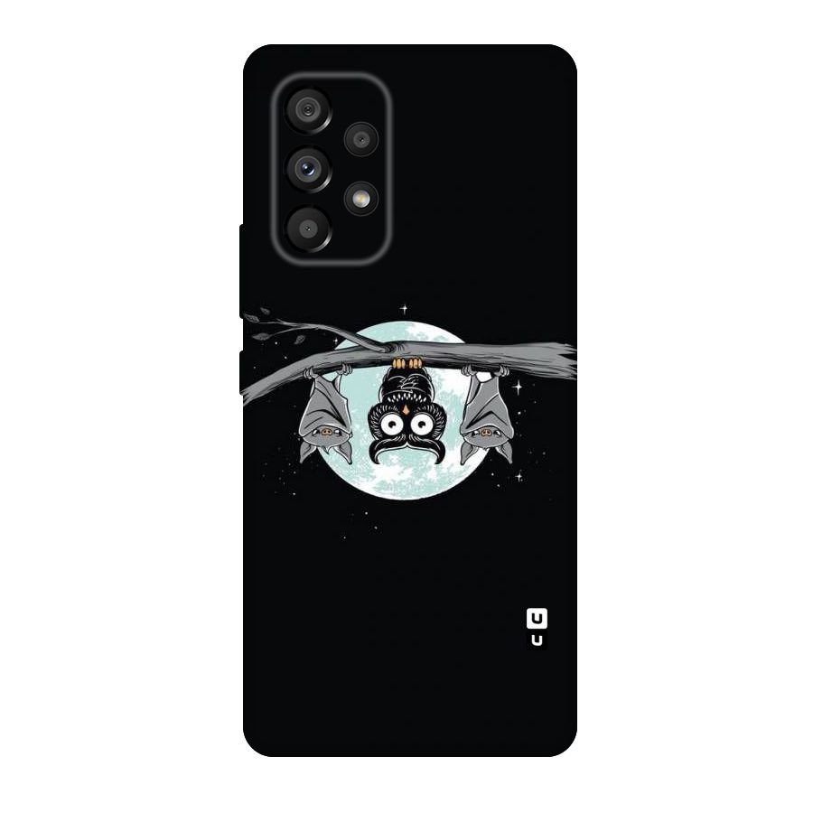 Owl Hanging Original Polycarbonate Back Case for Galaxy A53 5G