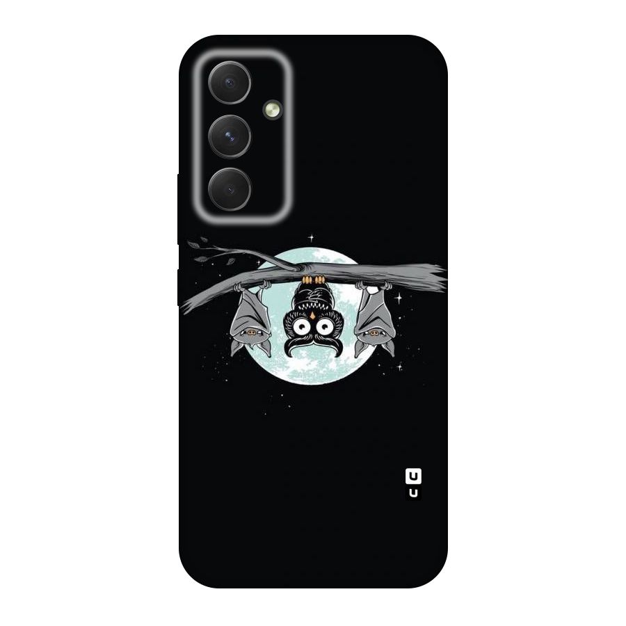 Owl Hanging Original Polycarbonate Back Case for Galaxy A54