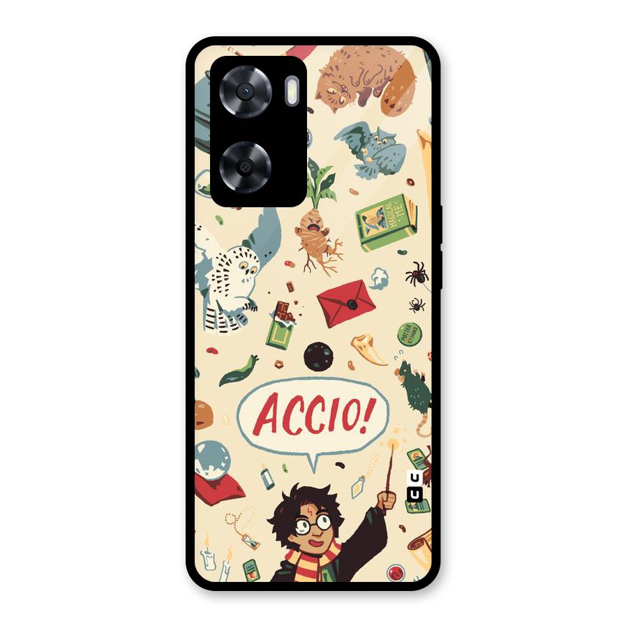 Owl Letter Glass Back Case for OnePlus Nord N20 SE