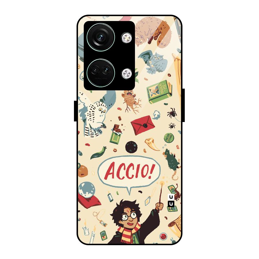 Owl Letter Glass Back Case for Oneplus Nord 3