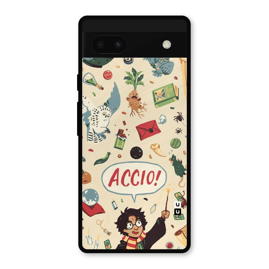 Owl Letter Metal Back Case for Google Pixel 6a